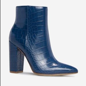 Blocked Heel Booties